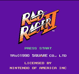 Rad Racer II screenshot 5 for NES